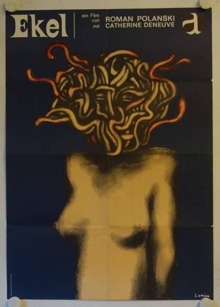 Repulsion original release german movie poster